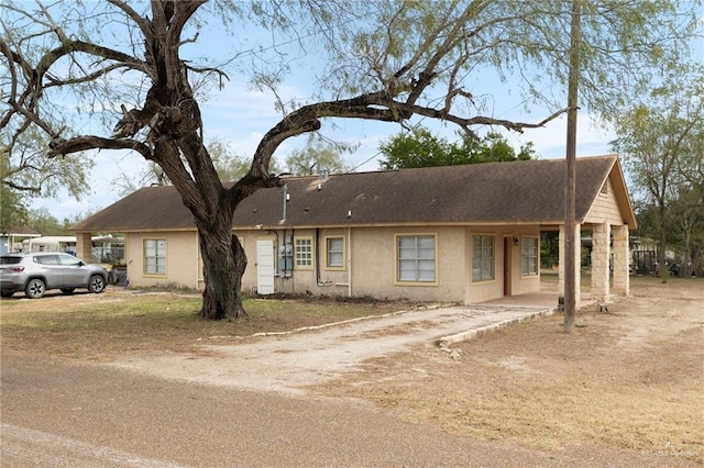 view of ranch-style house