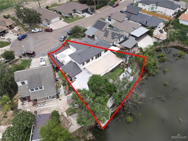 1909 Lake Point Dr, Mission, TX 78572 - drone / aerial view featuring a residential view