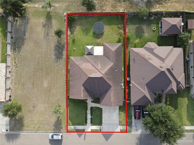 3517 N 43rd St, Mcallen, TX 78501 - view of property location featuring property boundaries highlighted