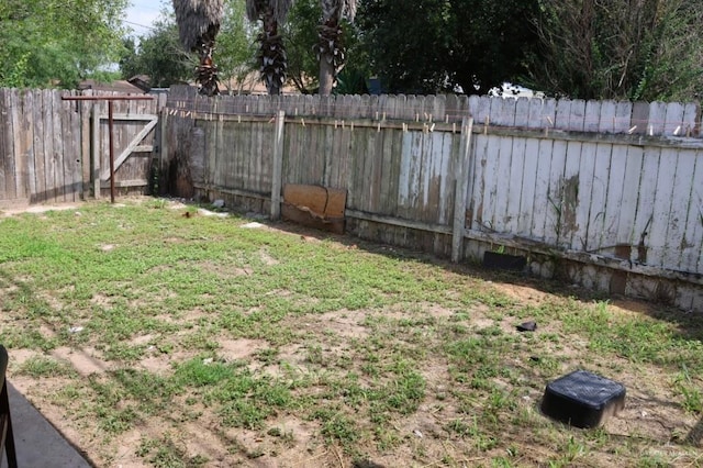 1100 Dormiendo St, Edinburg, TX 78539 - view of yard with a gate