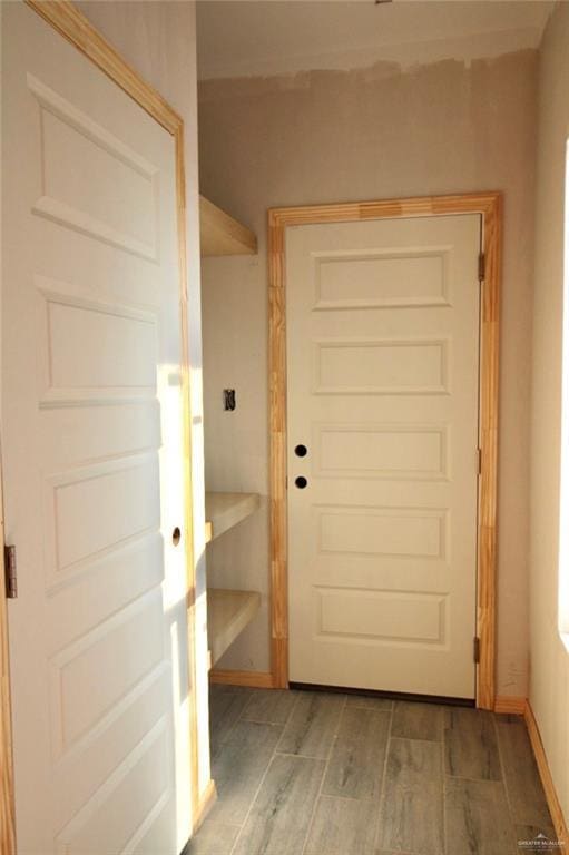 1334 S 9th St, Alamo, TX 78516 - entryway featuring light wood-style floors and baseboards