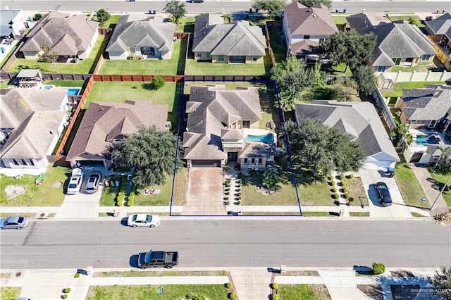1916 N 46th St, Mcallen, TX 78501 - aerial view of residential area