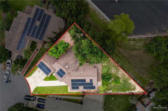 aerial view