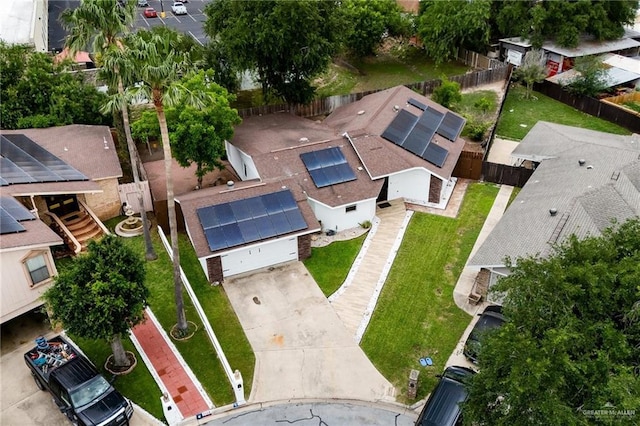 aerial view
