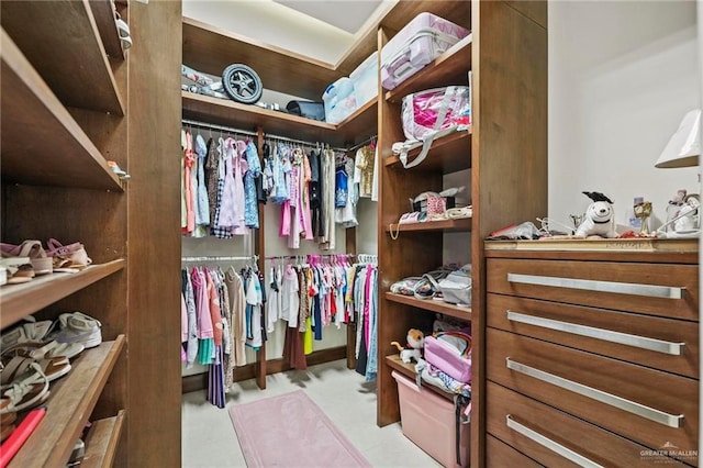 view of spacious closet