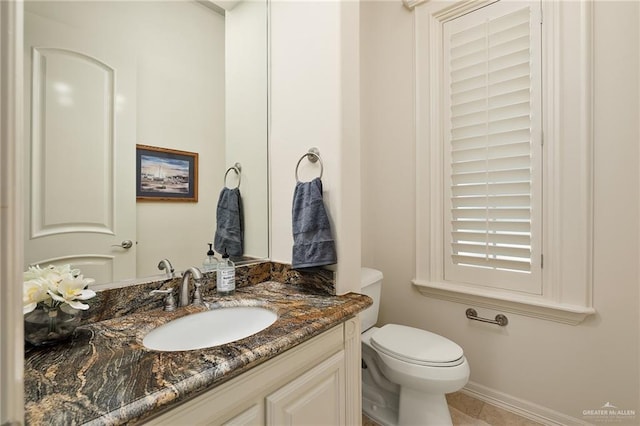 16408 Garrett Rd, Harlingen, TX 78552 - bathroom with vanity and tile patterned flooring