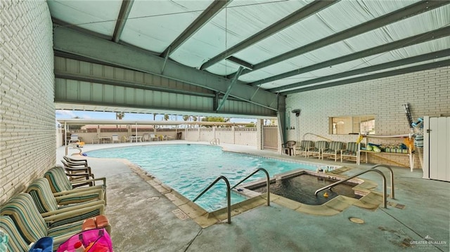 2005 E Bogey Dr, Mission, TX 78572 - view of indoor community pool