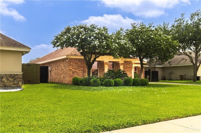 1704 Yellow Stone St, Edinburg, TX 78542 - view of front of property with brick siding