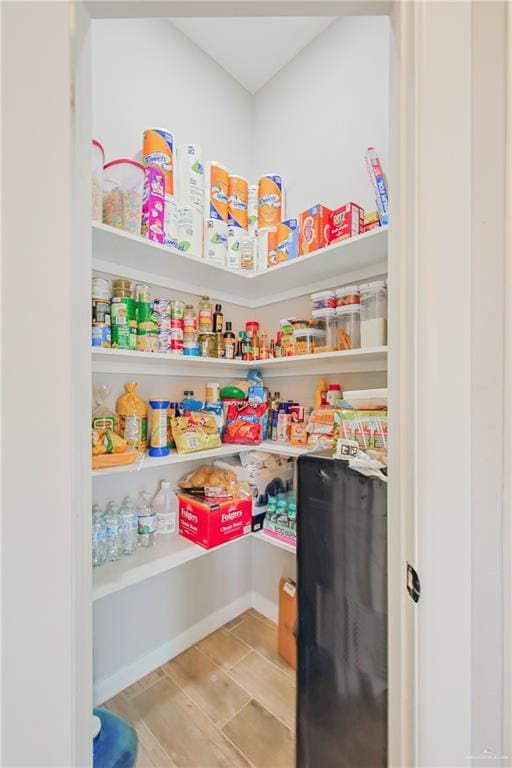 view of pantry