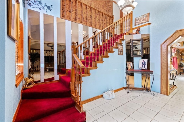 34349 Fm 732nd Hwy, San Benito, TX 78586 - stairs with baseboards