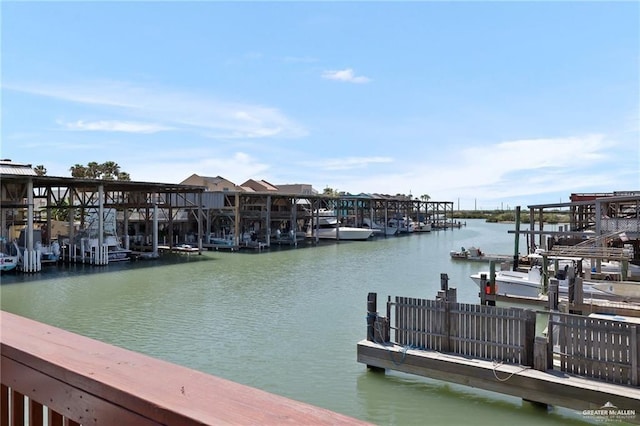 123 Windward Dr, Port Isabel, TX 78578 - dock area with a water view