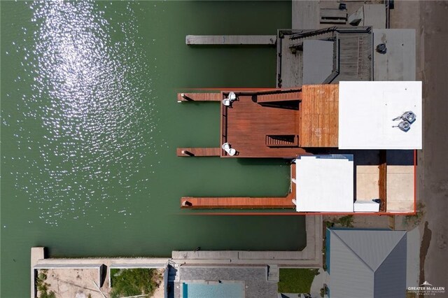 123 Windward Dr, Port Isabel, TX 78578 - drone / aerial view