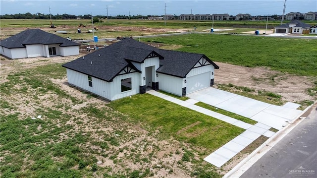 aerial view of property and surrounding area