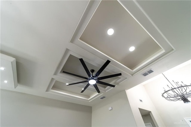 detailed view of recessed lighting