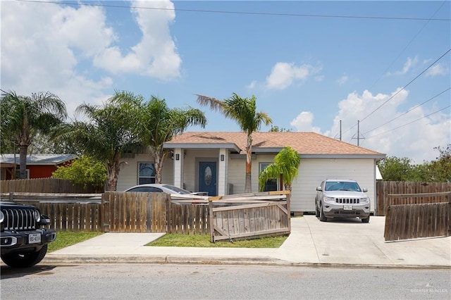 view of front of house