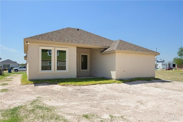 view of rear view of property