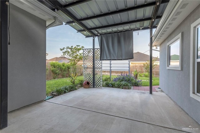 220 Stella Dr, San Juan, TX 78589 - view of patio with a fenced backyard