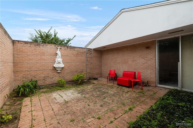 view of patio