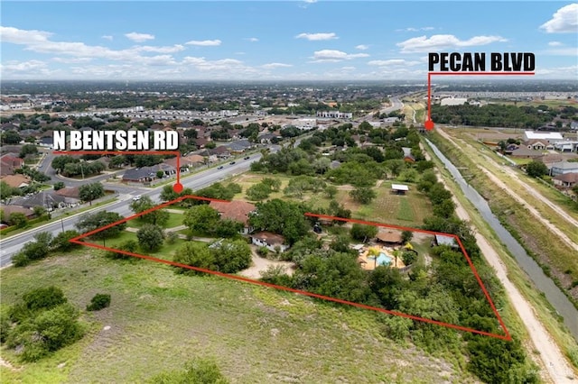 912 Bentsen Rd, Mcallen, TX 78501 - view of property location featuring property boundaries highlighted