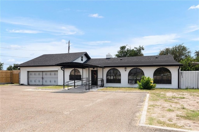 3813 N Taylor Rd, Mission, TX 78573 - single story home featuring brick siding, roof with shingles, and a garage