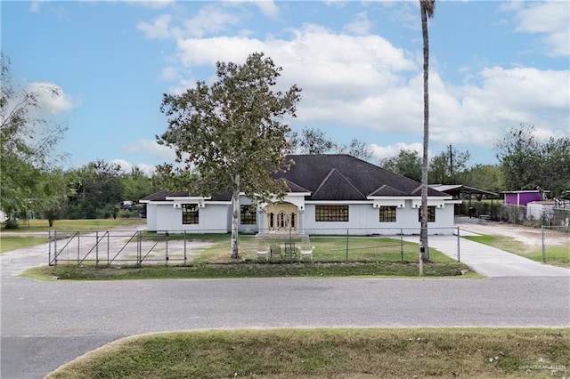 view of ranch-style home