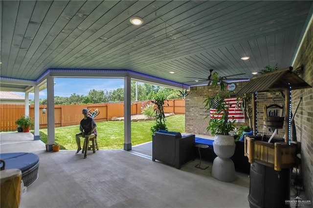 view of patio / terrace