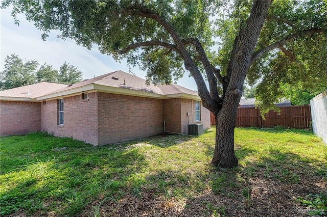 3004 Diaz Ave, Mcallen, TX 78503 - back of house with brick siding and central AC