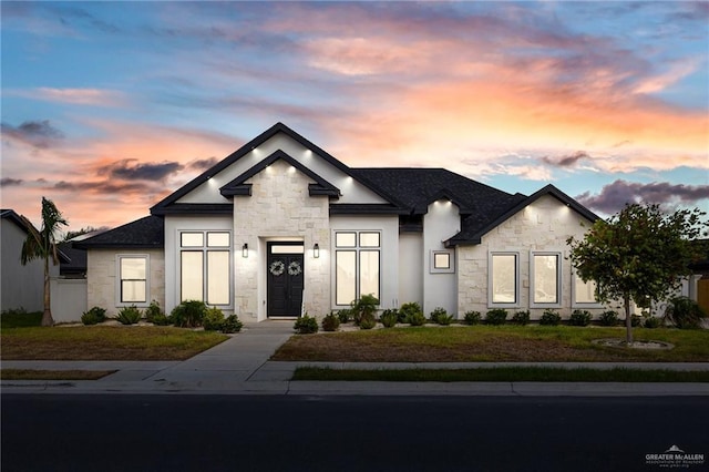 13811 N 33rd Ln, Mcallen, TX 78504 - view of front of home featuring stone siding