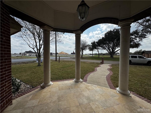 view of patio