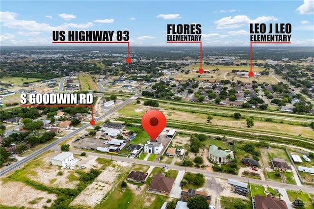 1820 Hill Dr, Mission, TX 78572 - aerial view