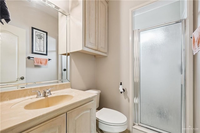 2005 E 28th St, Mission, TX 78574 - bathroom featuring a stall shower and vanity