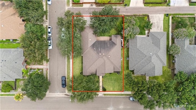 2005 E 28th St, Mission, TX 78574 - aerial view of property's location with property boundaries highlighted