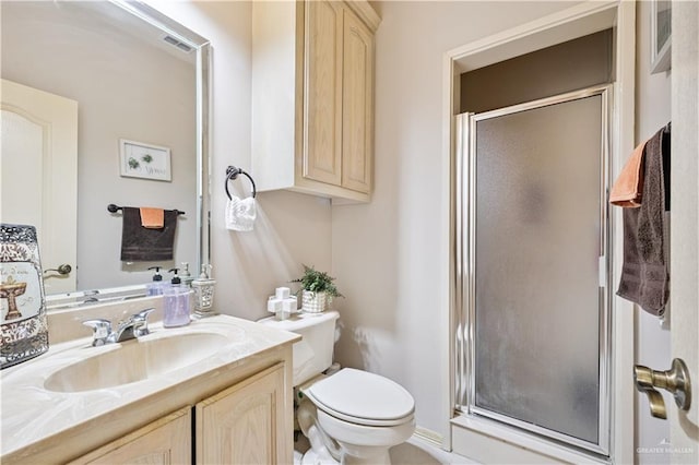 2005 E 28th St, Mission, TX 78574 - full bathroom featuring vanity and a stall shower