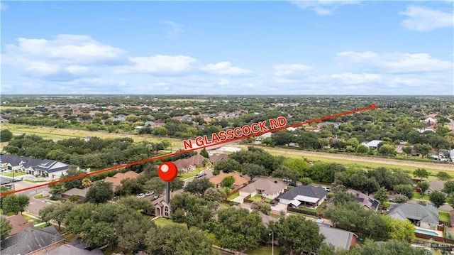 2005 E 28th St, Mission, TX 78574 - aerial perspective of suburban area