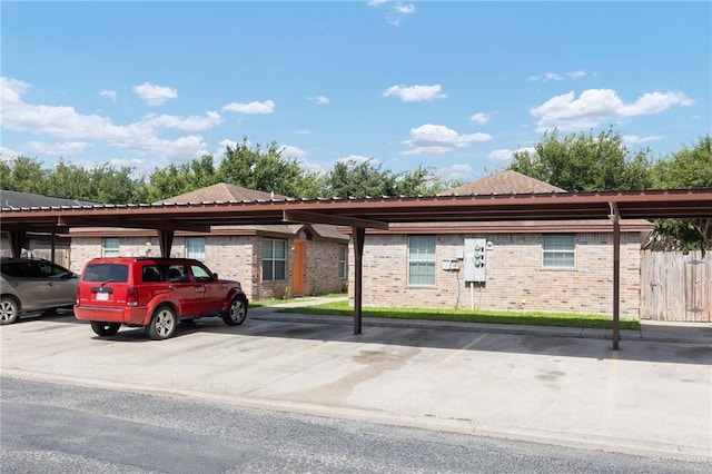 1706 Phoenix St, Edinburg, TX 78541 - view of covered parking lot