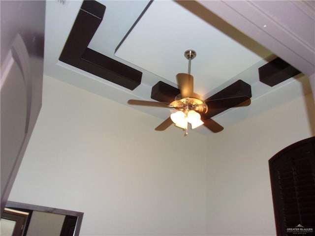 details with ceiling fan