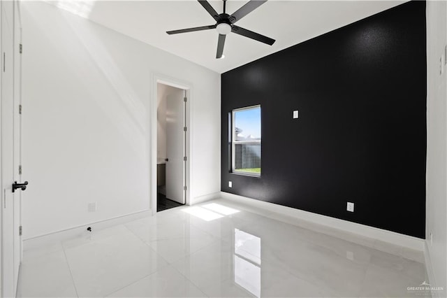 4648 Estancia Pkwy, Mcallen, TX 78504 - unfurnished room with ceiling fan and tile patterned floors