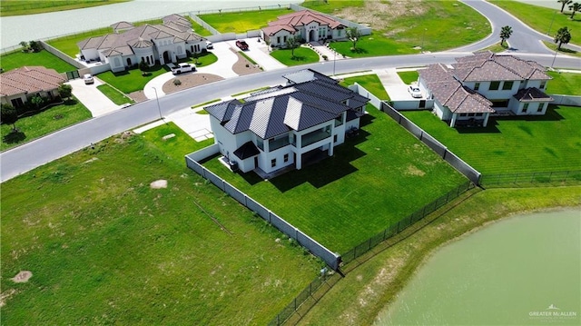 4648 Estancia Pkwy, Mcallen, TX 78504 - aerial view of residential area featuring a large body of water