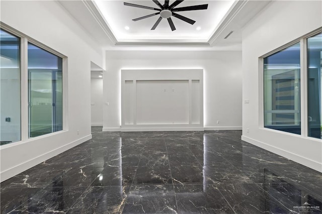 3009 E Bella Vista Ave, Alton, TX 78573 - interior space featuring visible vents and ceiling fan