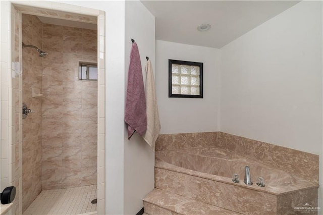 3811 Burr Dr, Edinburg, TX 78542 - bathroom with a shower stall and a garden tub