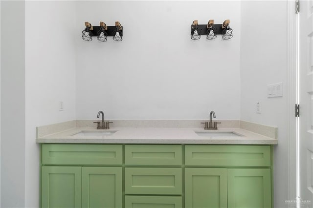 803 Ava Dr, La Feria, TX 78559 - bathroom featuring double vanity