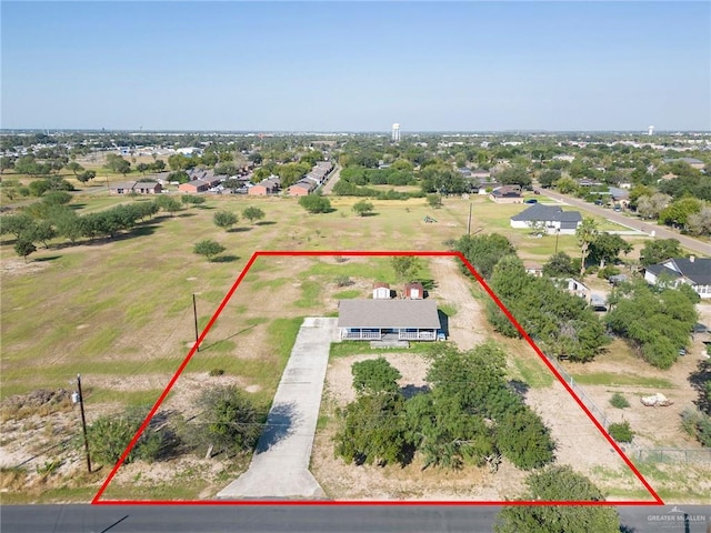 406 S Ave E, Donna, TX 78537 - view of property location featuring property boundaries highlighted