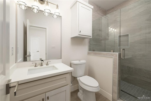 2510 E Solar Dr, Mission, TX 78574 - full bath featuring vanity and a stall shower