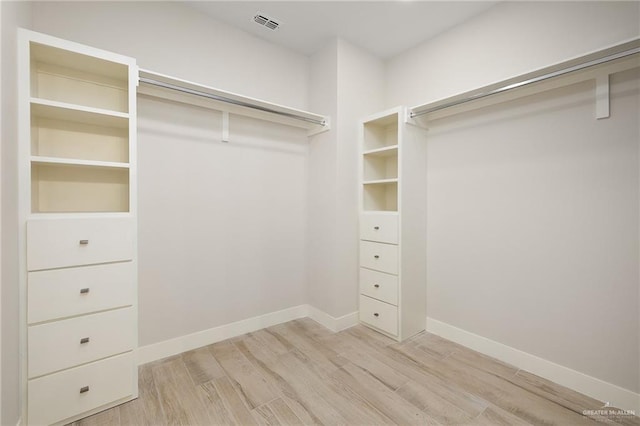 2510 E Solar Dr, Mission, TX 78574 - walk in closet with light wood-style flooring