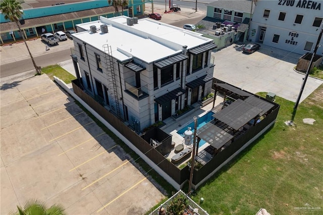 102 E Whiting St Unit A & B, South Padre Island, TX 78597 - drone / aerial view