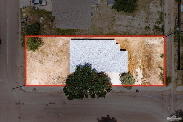 321 E Stubbs St, Edinburg, TX 78539 - aerial view of property's location featuring property boundaries highlighted