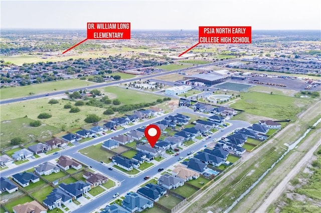 1306 E Danielle Ave, Pharr, TX 78577 - bird's eye view