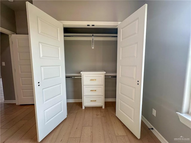 view of closet