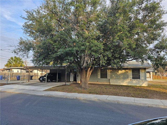 view of front of house