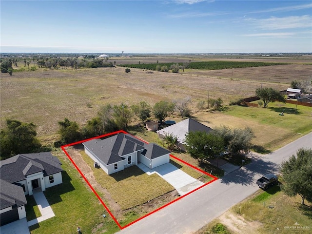 509 E Lorenzana St, Mercedes, TX 78570 - aerial view featuring a rural view